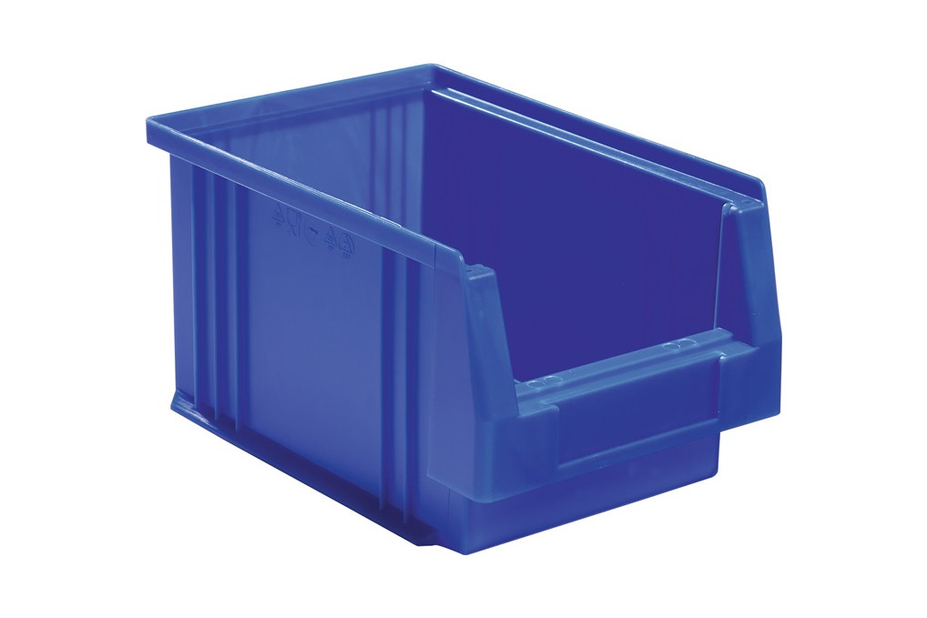 Sichtlagerkasten PLK L230xB150xH125mm PP blau LA KA PE