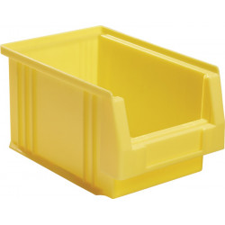 Sichtlagerkasten PLK L230xB150xH125mm PP gelb LA KA PE Sichtlagerkasten PLK L230xB150xH125mm PP gelb LA KA PE