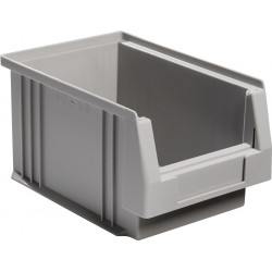 Sichtlagerkasten PLK L230xB150xH125mm PP grau LA KA PE Sichtlagerkasten PLK L230xB150xH125mm PP grau LA KA PE