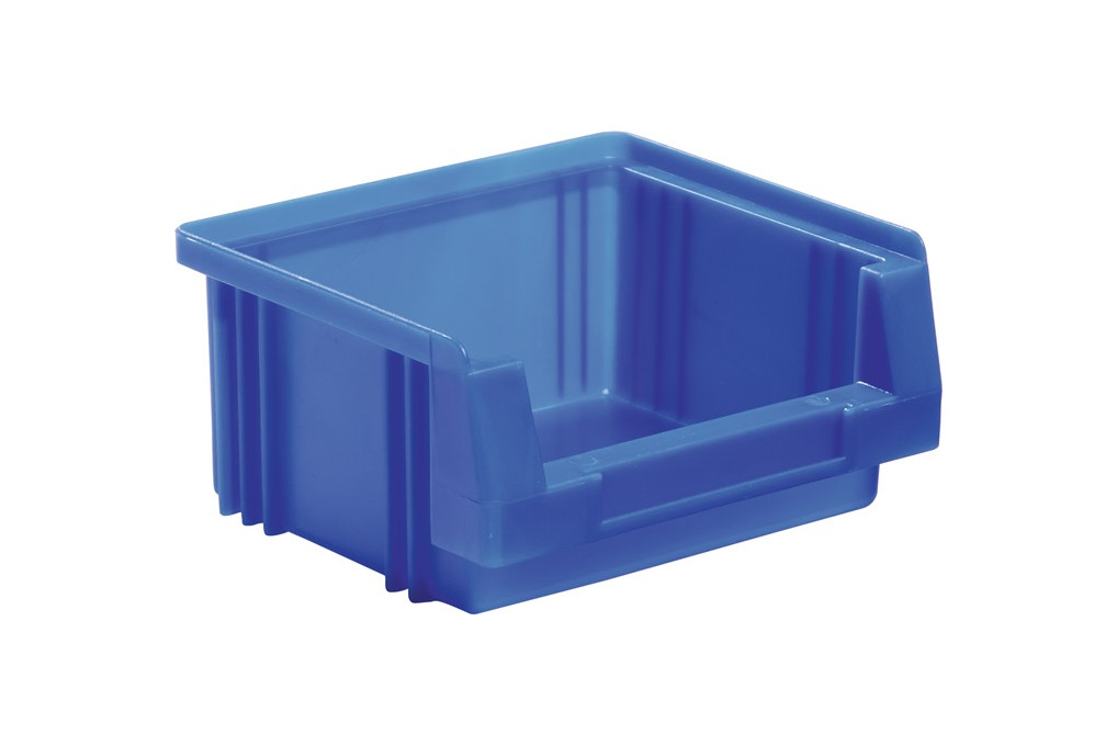 Sichtlagerkasten PLK L90xB102xH50mm PP blau LA KA PE Sichtlagerkasten PLK L90xB102xH50mm PP blau LA KA PE