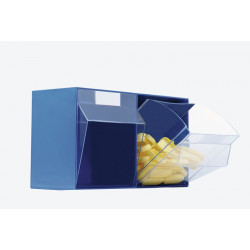 Klarsichtmagazin H77xB600xT63mm 9 x A Ku.blau LOCKWEILER Klarsichtmagazin H77xB600xT63mm 9 x A Ku.blau LOCKWEILER