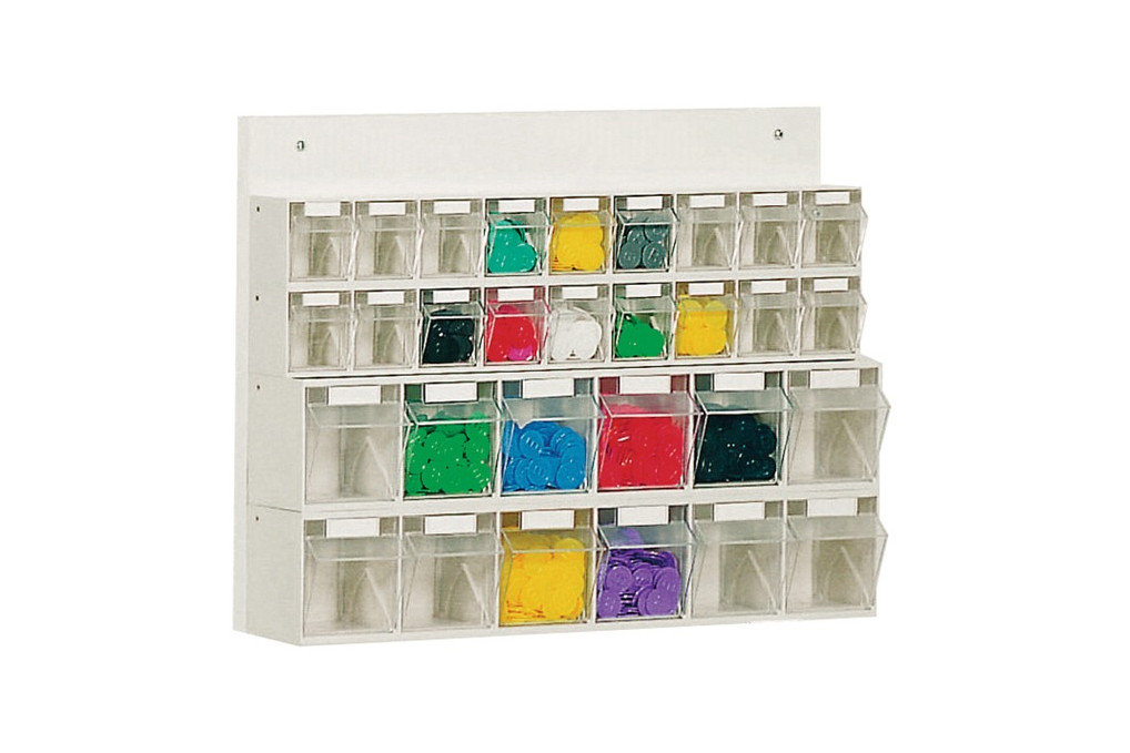Klarsichtmagazin H410xB600xT108mm 18 x A,12 x B Ku.weiß LOCKWEILER Klarsichtmagazin H410xB600xT108mm 18 x A,12 x B Ku.weiß LOCKWEILER