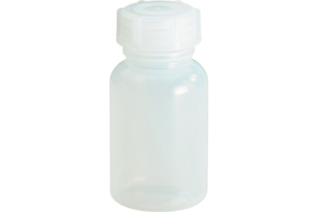 Weithalsflasche Gesamt H.154mm Gesamt D.77mm PE (LDPE) naturfarben Inh.500ml
