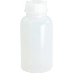 Weithalsflasche Gesamt H.205mm Gesamt D.95mm PE (LDPE) naturfarben Inh.1000ml Weithalsflasche Gesamt H.205mm Gesamt D.95mm PE (LDPE) naturfarben Inh.1000ml