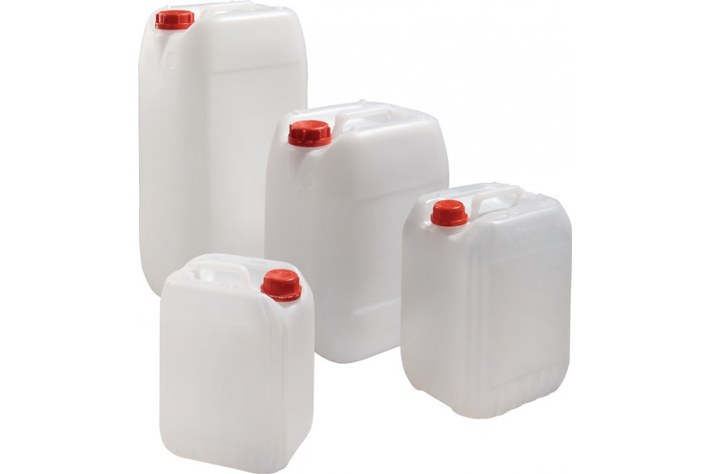 Industriekanister 20l PE UN Zulassung H399xB231xT294mm Industriekanister 20l PE UN Zulassung H399xB231xT294mm