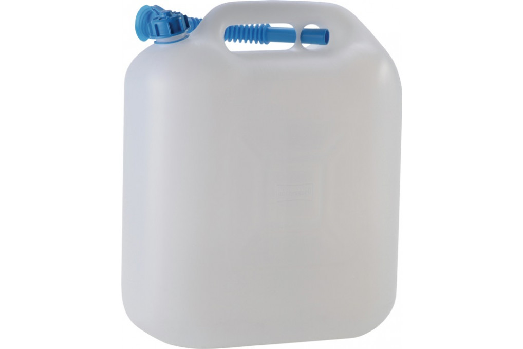 Wasserkanister 22l HD PE m.Auslaufrohr H440xB370xT190mm HÜNERSDORFF Wasserkanister 22l HD PE m.Auslaufrohr H440xB370xT190mm HÜNERSDORFF