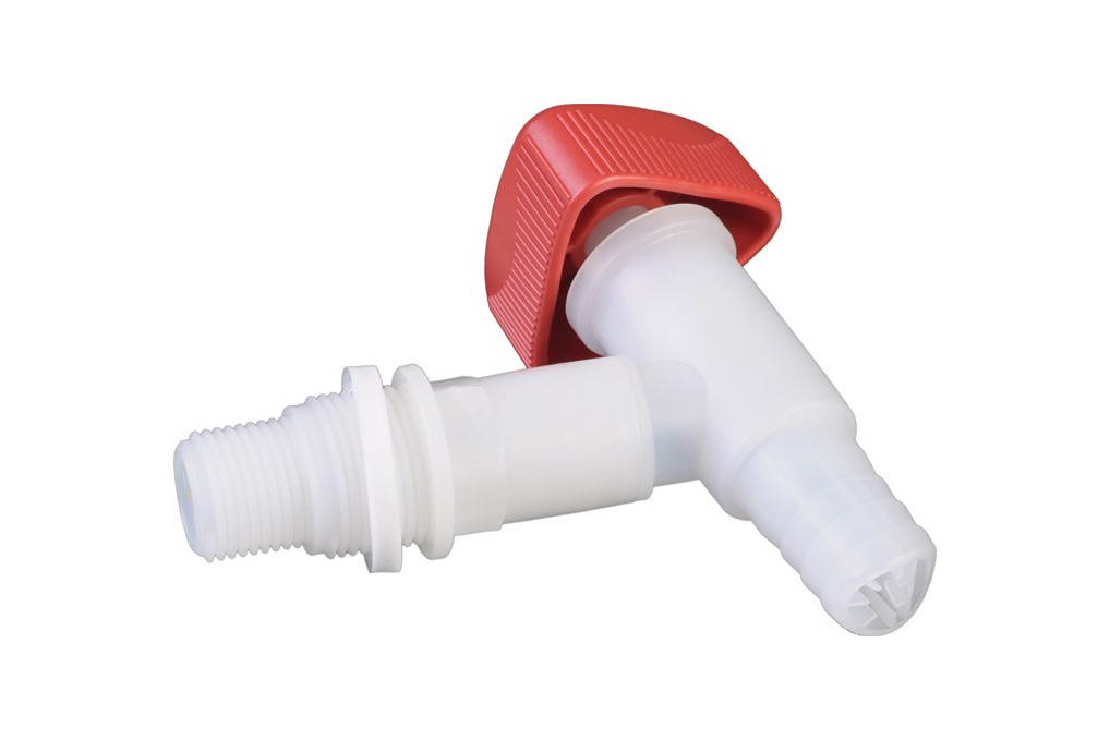 Auslaufhahn HDPE LDPE R 1 2 R 3 4 Zoll HÜNERSDORFF Auslaufhahn HDPE LDPE R 1 2 R 3 4 Zoll HÜNERSDORFF