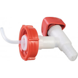 Auslaufhahn HDPE LDPE DIN 51 HÜNERSDORFF Auslaufhahn HDPE LDPE DIN 51 HÜNERSDORFF