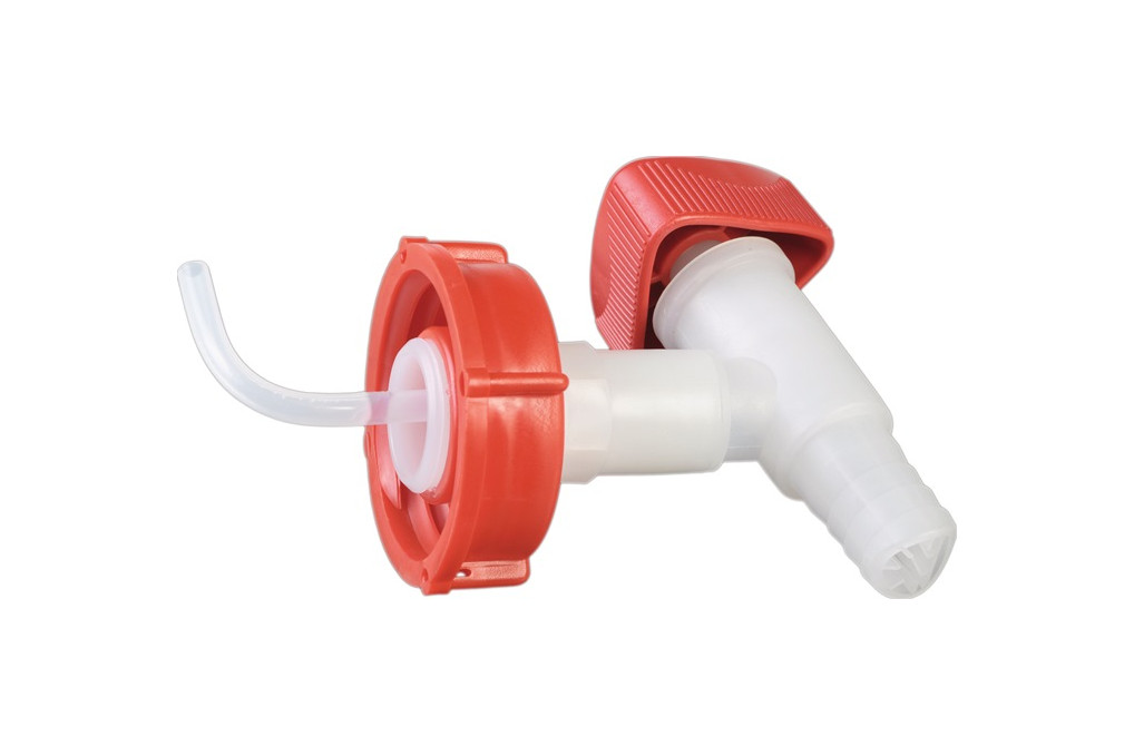 Auslaufhahn HDPE LDPE DIN 51 HÜNERSDORFF Auslaufhahn HDPE LDPE DIN 51 HÜNERSDORFF