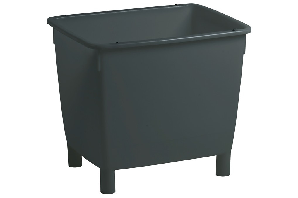 Leichtbaubehälter L790xB605xH680mm PE (HDPe) basaltgrau CRAEMER Leichtbaubehälter L790xB605xH680mm PE (HDPe) basaltgrau CRAEMER