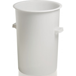 Kunststoffbehälter rd.110l HD PE weiß D515xH733mm m.Außengriff CRAEMER Kunststoffbehälter rd.110l HD PE weiß D515xH733mm m.Außengriff CRAEMER