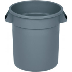 Mehrzwecktonne grau 38l PE Außen Ø400xH435mm RUBBERMAID Mehrzwecktonne grau 38l PE Außen Ø400xH435mm RUBBERMAID