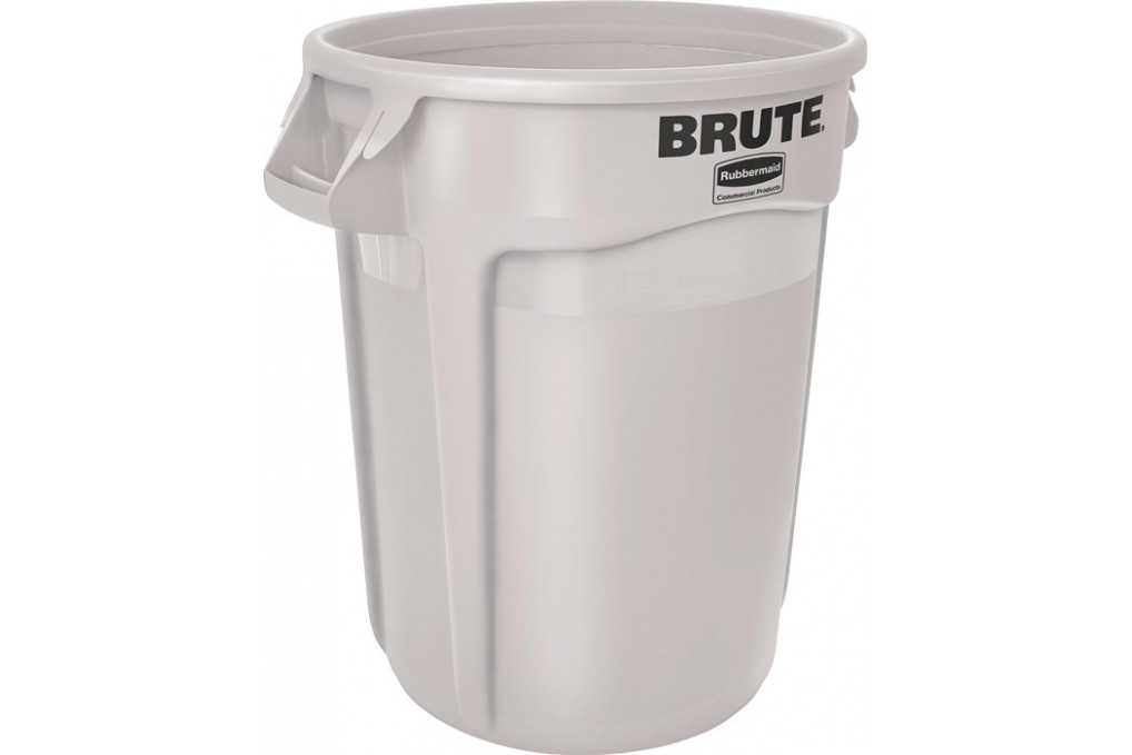 Mehrzwecktonne weiß 121l PE Außen Ø560xH692mm RUBBERMAID Mehrzwecktonne weiß 121l PE Außen Ø560xH692mm RUBBERMAID