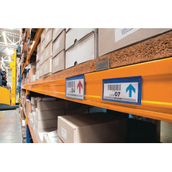 Etikettentasche B210xH148mm blau magn.50St. Pack DURABLE Etikettentasche B210xH148mm blau magn.50St. Pack DURABLE
