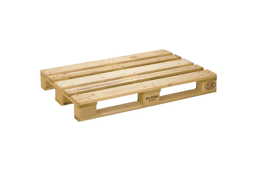 Poolflachpalette L1200xB800xH144mm Trgf.1000kg 3 Kufen HO natur Poolflachpalette L1200xB800xH144mm Trgf.1000kg 3 Kufen HO natur