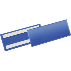 Etikettentasche B210xH74mm blau selbstkl.50St. Pack DURABLE Etikettentasche B210xH74mm blau selbstkl.50St. Pack DURABLE