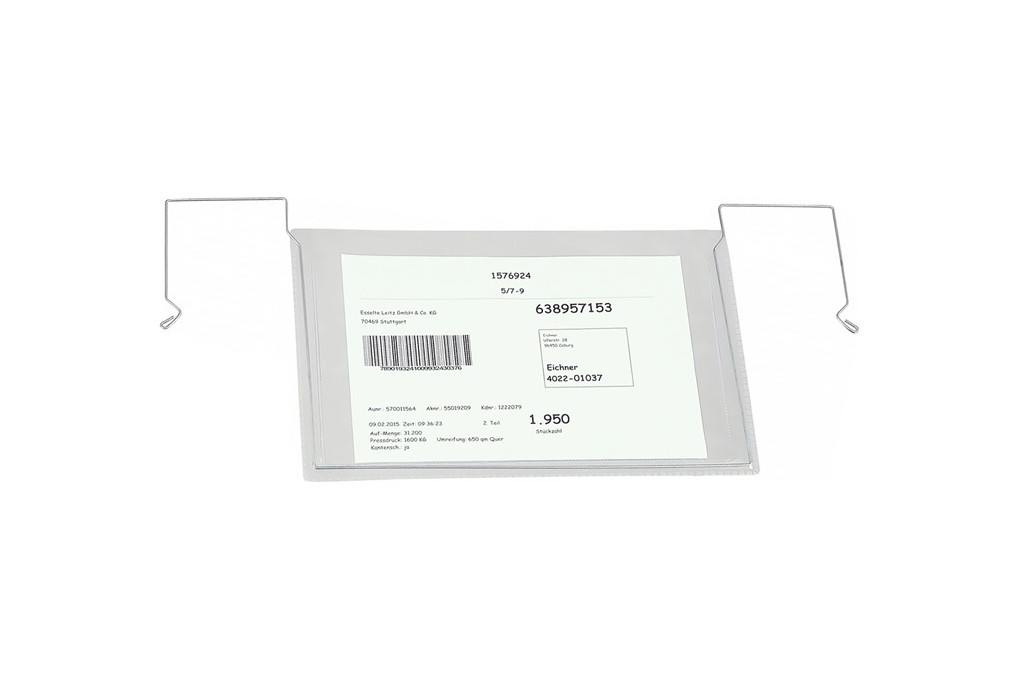 Dokumententasche B280xH180mm DIN A5 quer m.flex.Drahtbügel EICHNER Dokumententasche B280xH180mm DIN A5 quer m.flex.Drahtbügel EICHNER