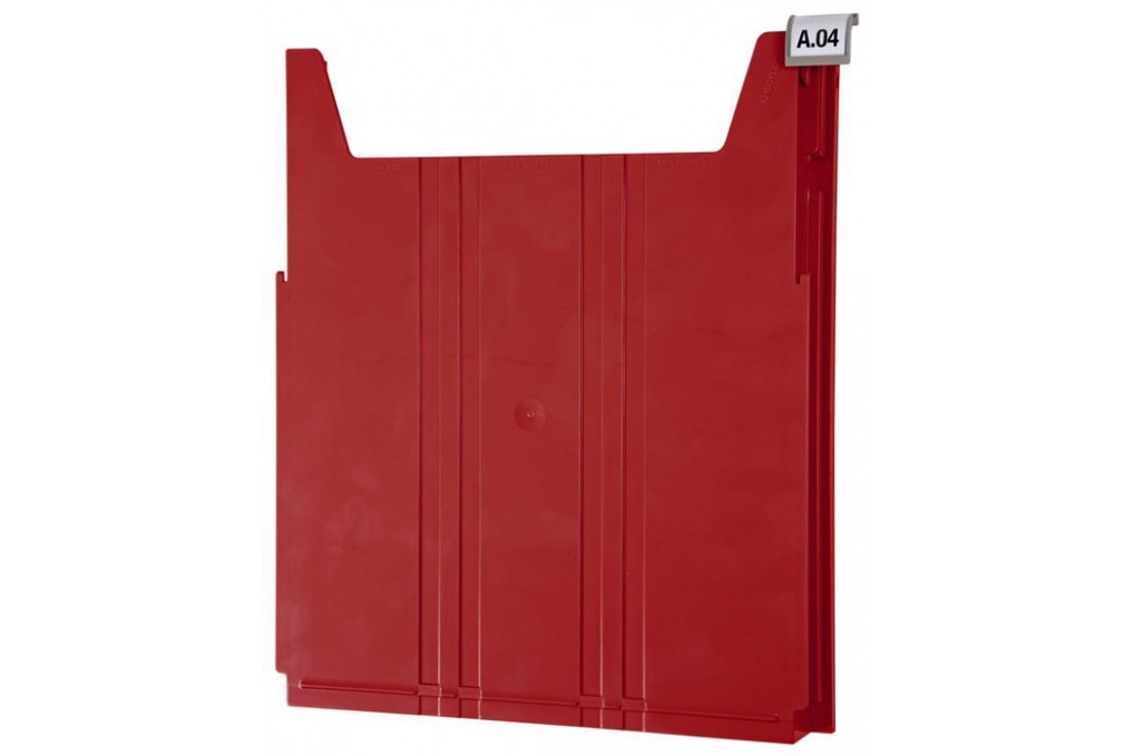 Wandsortierer BIG Anbaumodul rot B262xT42xH302mm EICHNER