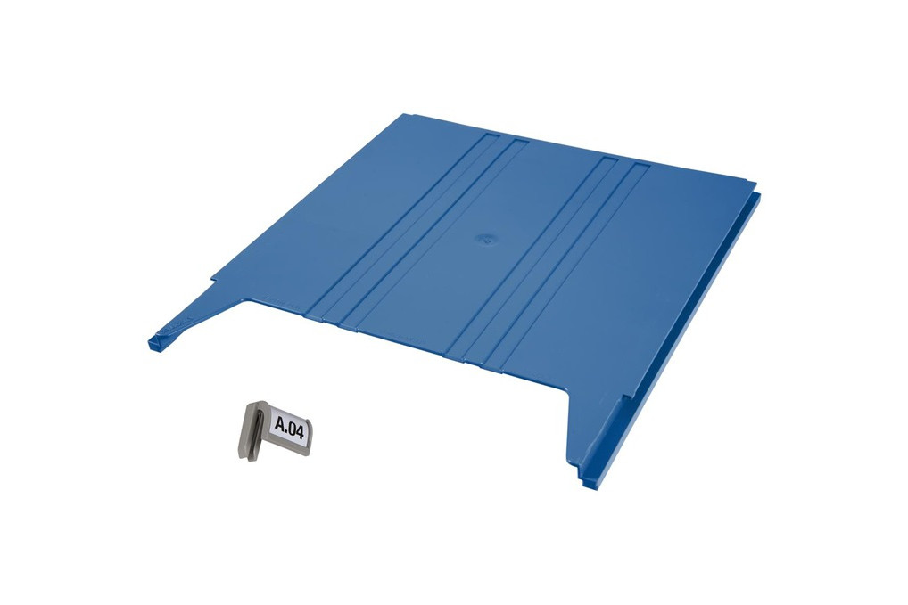 Wandsortierer FLAT Anbaumodul blau B240xT15xH302mm EICHNER Wandsortierer FLAT Anbaumodul blau B240xT15xH302mm EICHNER