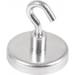 Kraftmagnet D.47mm verzinkt,m.Hak.5St. Karton EICHNER Kraftmagnet D.47mm verzinkt,m.Hak.5St. Karton EICHNER
