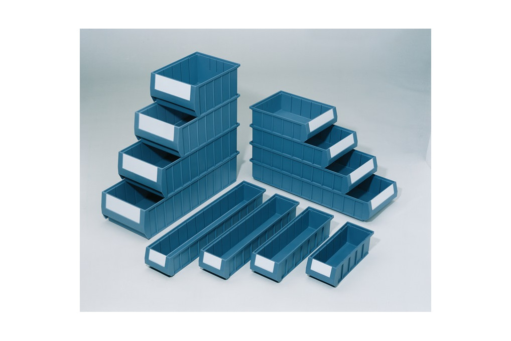 Regalkasten L300xB117xH90mm blau PP