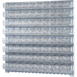 Wandsystem H1000xB1010mm STA verz.m.Sichtlagerk.72xMK5 transp.PROMAT Wandsystem H1000xB1010mm STA verz.m.Sichtlagerk.72xMK5 transp.PROMAT