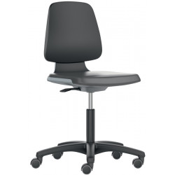 Arbeitsdrehstuhl Labsit Rl.Sitzschale anth.Integralschaum schwarz Arbeitsdrehstuhl Labsit Rl.Sitzschale anth.Integralschaum schwarz