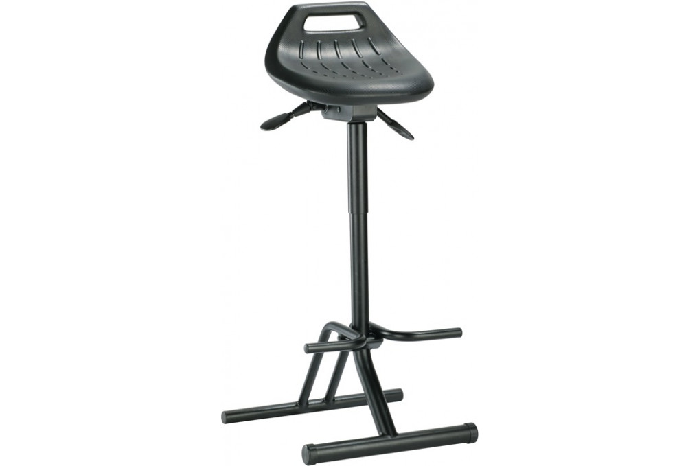 Stehhilfe Integralschaum Sitz H.640 840mm STA schwarz klappbar
