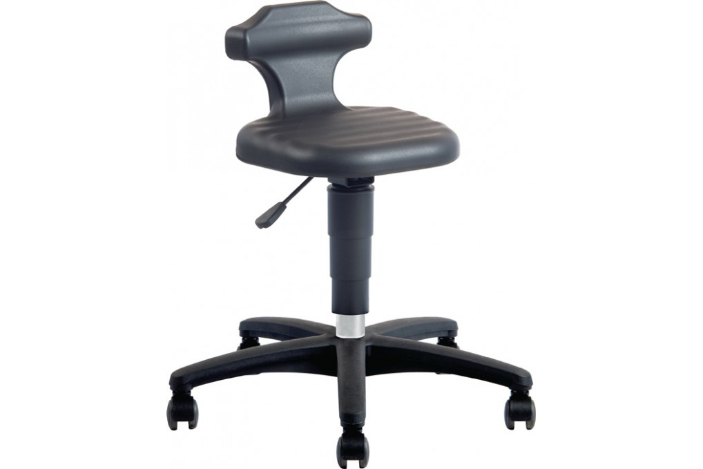Drehhocker Flex Rl.Integralschaum schwarz Sitz H.450 650mm m.Rückenstütze BIMOS Drehhocker Flex Rl.Integralschaum schwarz Sitz H.450 650mm m.Rückenstütze BIMOS