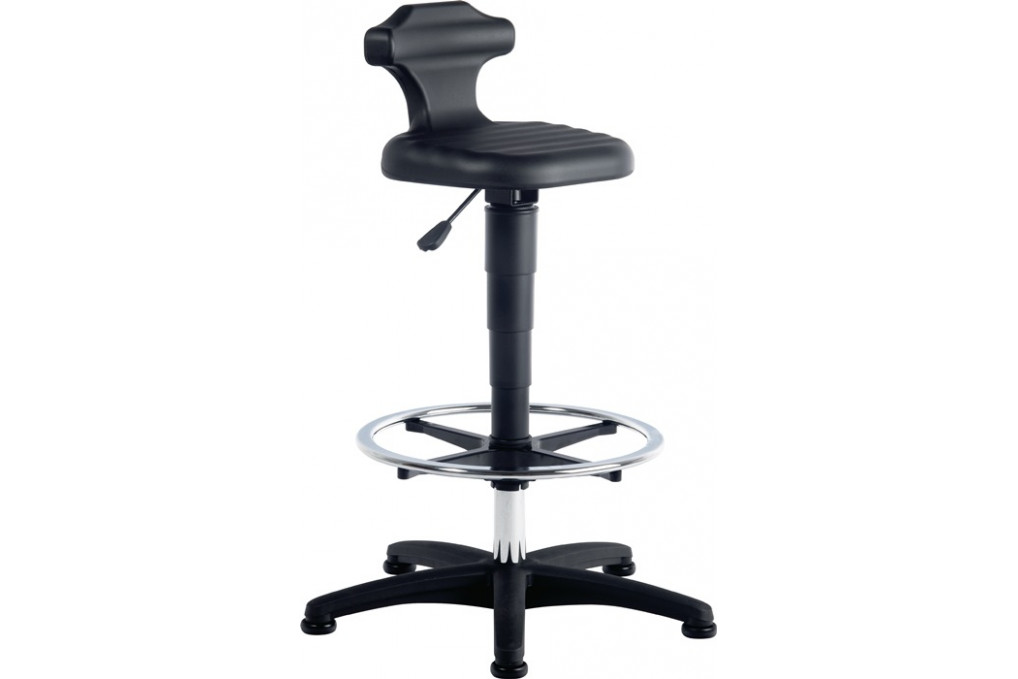 Sitz  Stehstuhl Flex Integralschaum Sitz H.510 780mm m.Fußring BIMOS