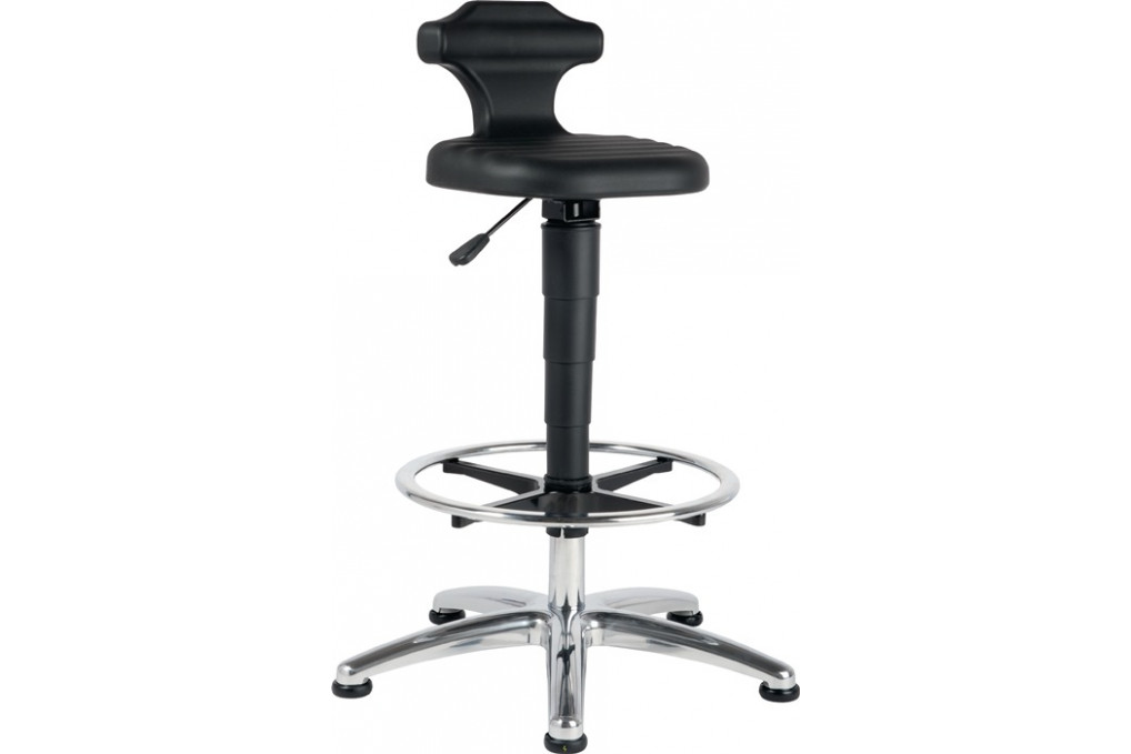 Sitz Stehstuhl Flex Integralschaum Sitz H.510 780mm m.Fußring ESD BIMOS Sitz Stehstuhl Flex Integralschaum Sitz H.510 780mm m.Fußring ESD BIMOS