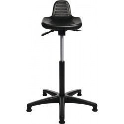 Stehhilfe Integralschaum Sitz H.550 810mm STA schwarz TOPSTAR Stehhilfe Integralschaum Sitz H.550 810mm STA schwarz TOPSTAR