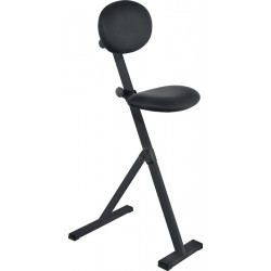 Stehhilfe ErgoPlus Skai Kunstleder Sitz H.550 900mm STA schwarz KAPPES Stehhilfe ErgoPlus Skai Kunstleder Sitz H.550 900mm STA schwarz KAPPES