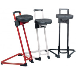 Stehhilfe Integralschaum Sitz H.600 850mm STA rot Lotz Stehhilfe Integralschaum Sitz H.600 850mm STA rot Lotz