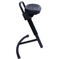 Stehhilfe Integralschaum Sitz H.645 825mm STA schwarz Lotz Stehhilfe Integralschaum Sitz H.645 825mm STA schwarz Lotz