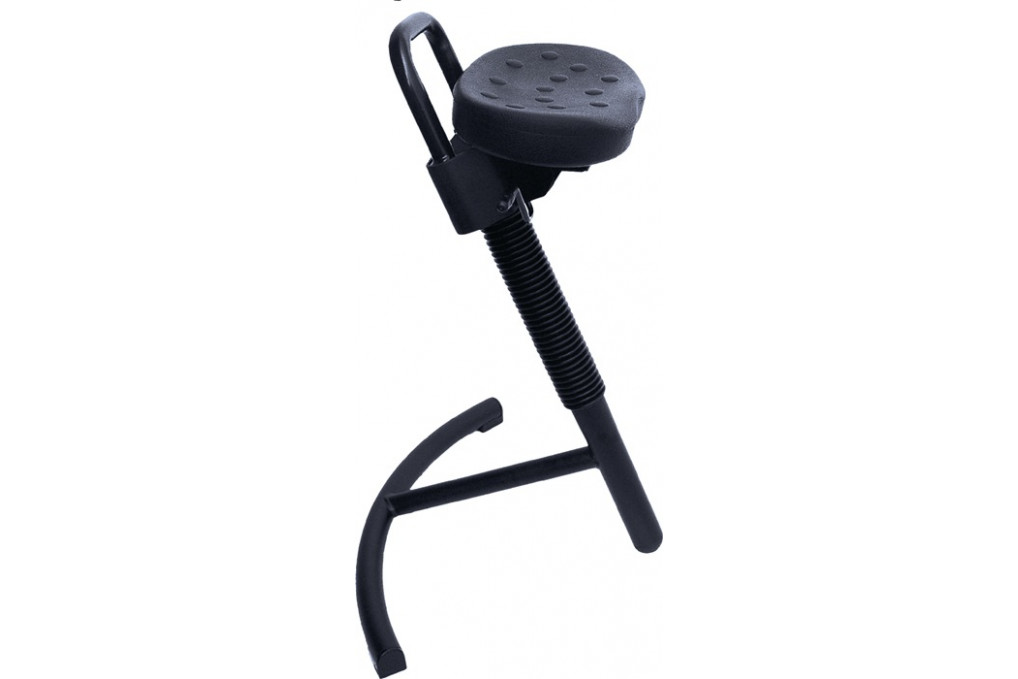 Stehhilfe Integralschaum Sitz H.645 825mm STA schwarz Lotz Stehhilfe Integralschaum Sitz H.645 825mm STA schwarz Lotz