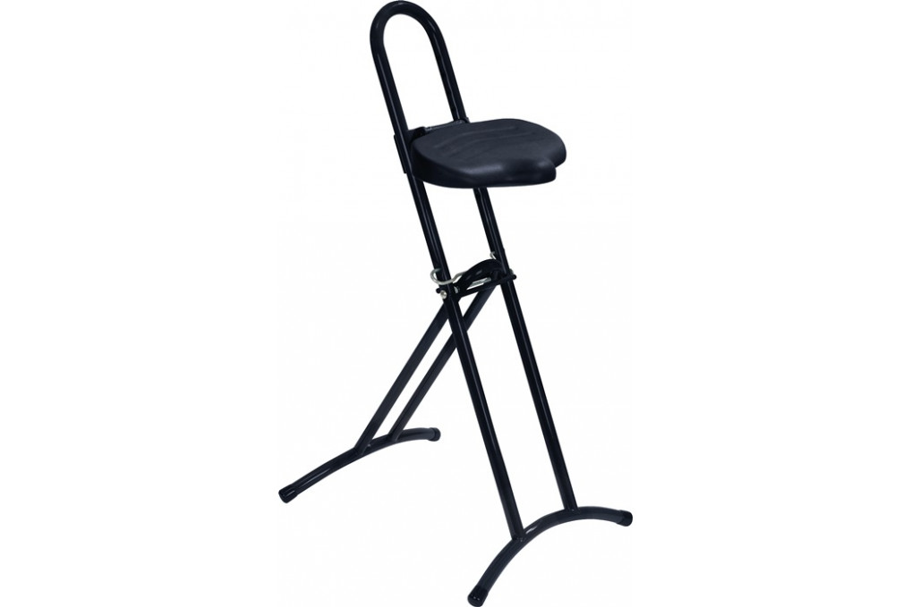 Stehhilfe Integralschaum Sitz H.610 860mm STA schwarz Lotz Stehhilfe Integralschaum Sitz H.610 860mm STA schwarz Lotz