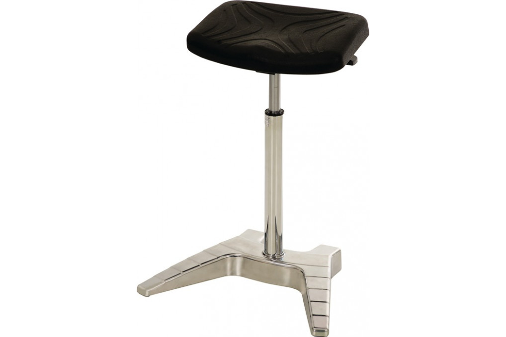 Stehhilfe PU Integralschaum Sitz H.650 850mm Alu.pol.m.Transportrollen LOTZ Stehhilfe PU Integralschaum Sitz H.650 850mm Alu.pol.m.Transportrollen LOTZ