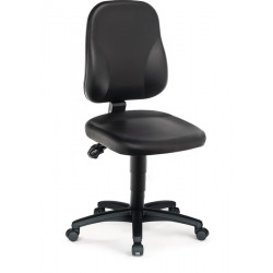 Arbeitsdrehstuhl Rl.Kunstlederpolster schwarz 450 620mm BIMOS Arbeitsdrehstuhl Rl.Kunstlederpolster schwarz 450 620mm BIMOS
