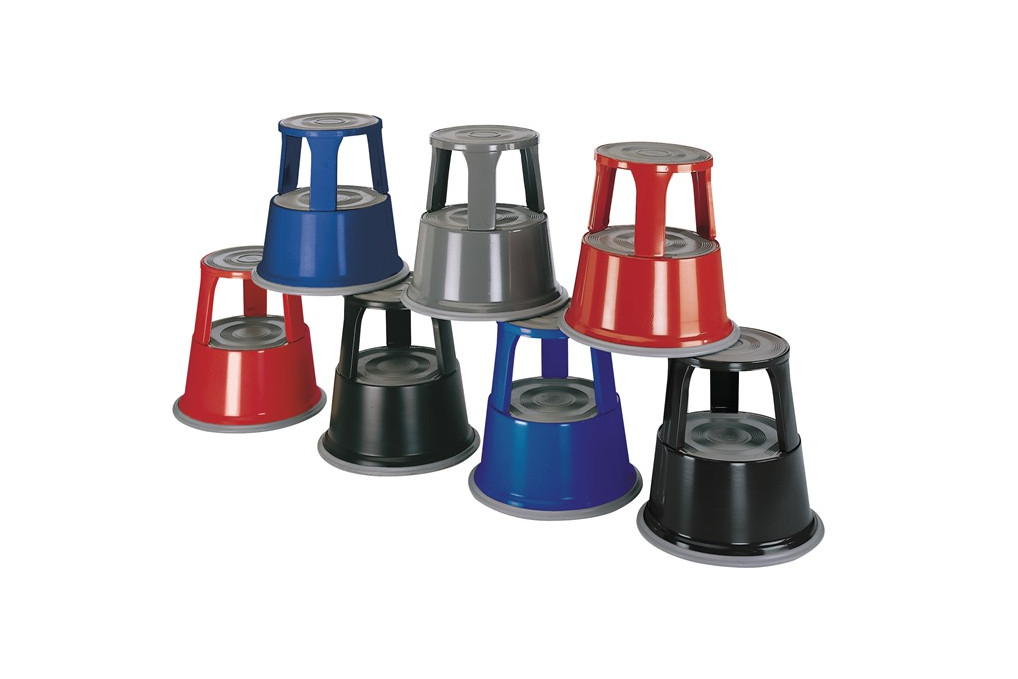 Rollhocker Stahlbl.schwarz H.mit o.Belast.430 440mm D.oben 295mm D.unten 435mm Rollhocker Stahlbl.schwarz H.mit o.Belast.430 440mm D.oben 295mm D.unten 435mm