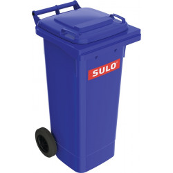 Müllgroßbehälter 80l HDPE blau fahrbar,n.EN 840 SULO Müllgroßbehälter 80l HDPE blau fahrbar,n.EN 840 SULO