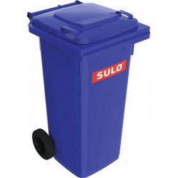 Müllgroßbehälter 120l HDPE blau fahrbar,n.EN 840 SULO Müllgroßbehälter 120l HDPE blau fahrbar,n.EN 840 SULO