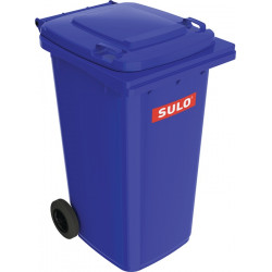 Müllgroßbehälter 240l HDPE blau fahrbar,n.EN 840 SULO Müllgroßbehälter 240l HDPE blau fahrbar,n.EN 840 SULO