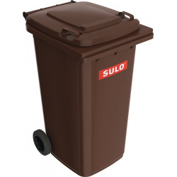 Müllgroßbehälter 240l HDPE braun fahrbar,n.EN 840 SULO Müllgroßbehälter 240l HDPE braun fahrbar,n.EN 840 SULO