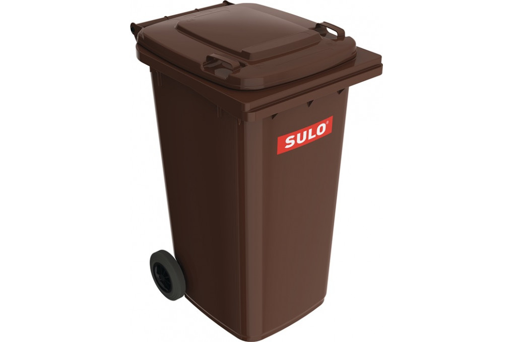 Müllgroßbehälter 240l HDPE braun fahrbar,n.EN 840 SULO Müllgroßbehälter 240l HDPE braun fahrbar,n.EN 840 SULO