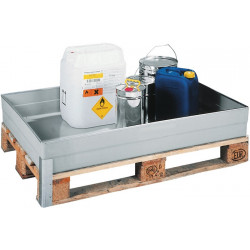 Auffangwanne 150l GFK m.Befestigungswinkel L1210xB810xH165mm CEMO Auffangwanne 150l GFK m.Befestigungswinkel L1210xB810xH165mm CEMO