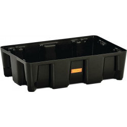 Auffangwanne 25l L600xB400xH165mm PE o.PE Rost CEMO