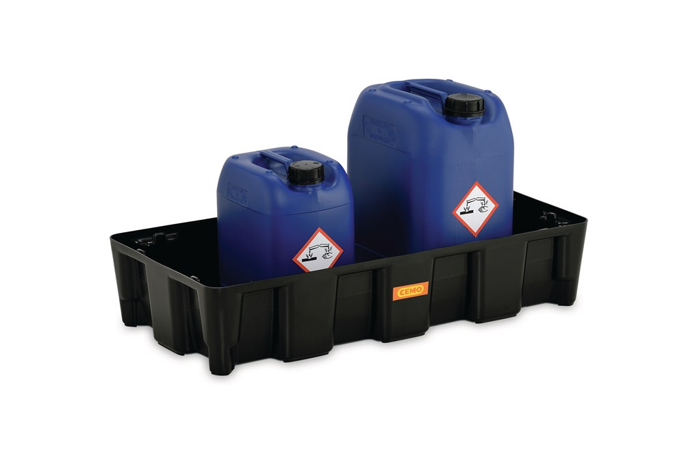 Auffangwanne 35l L800xB400xH165mm PE o.PE Rost CEMO Auffangwanne 35l L800xB400xH165mm PE o.PE Rost CEMO