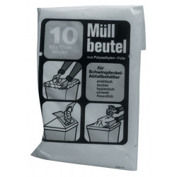 Müllbeutel B700xL1100mm 120l 60 µm blau 10St. Btl. Müllbeutel B700xL1100mm 120l 60 µm blau 10St. Btl.