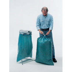 Kunststoffsack 120l LD PE blau 45 µm B700xL1050mm 250St. Karton Kunststoffsack 120l LD PE blau 45 µm B700xL1050mm 250St. Karton